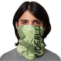 Wanderlooms Polyester Printed Bandana Headwear Face Cover Wraps Multifunctional Sports Headbands Scarf Sweatband For Unisex Free Size (Green-Wanderlust)