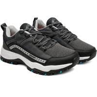 Asian Men's Everest-01 Sports Trekking & Hiking,Walking Shoes With Rubber Outsole & Memory Foam Insole Lace-Up Shoes For Men's & Boy's Dark Grey
