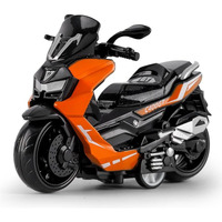 Amitasha 1:14 Scale Sports Scooty With Durable Alloy Body, Pull-Back Action, Moving Handle, Realistic Sound & Light Effects For Kids And Collectors, Perfect Toy For Boys & Girls Aged 3+ Years