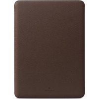 Comfyable Laptop Sleeve 14 Inch Precisely Compatible With Macbook Pro 14-Inch M3 M2 Pro/Max 2023 & Old Versioned 13 Inch Macbook Pro/Macbook Air, Faux Leather Cover Case, 13 In 14 In, Coffee