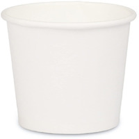 E Kysa Basics Paper Disposable Tea/Coffee Cups, Set Of 100 Pcs, 65 Ml - White
