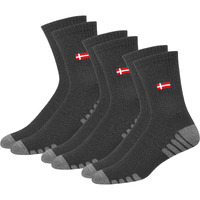 Swagr Sports Crew Socks For Men Premimum Cotton Calf Length Athletic Socks, Black, Pack Of 3, Free Size
