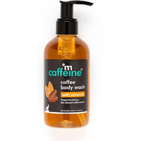 Mcaffeine Coffee Body Wash With Almonds | De-Tan & Deep Cleansing Shower Gel|Enriched With Vitamin E&In Energizing Nutty Almond Aroma|Shower Gel|Suitable For All Skin Types|For Both Men&Women - 200Ml