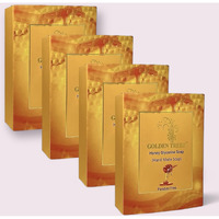 Golden Treez Honey Handmade Bath Soap For Tan Removal, Acne (Pimples) Natural, Bathing Soap For Men And Women-115 Gm (Pack Of 4)