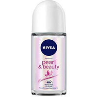 Nivea Pearl And Beauty 50Ml Deo Roll On | With Pearl Extracts & Avocado Oil| 72 H Smooth & Beautiful Underarms | 0% Alcohol | For Women