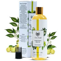 Seer Secrets 100% Natural Amla & Camphor Hair Oil|Anti-Hair Fall, Dandruff |Provides Strength, Softness & Shine With Sesame|Suitable For Men & Women|Pack Of 200Ml