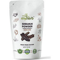 Myherb Pure Natural 100% Organic Shikakai(Acacia Concinna) Powder For Hair Pack || 227 Gm/0.5 Lbs || Excellent Hair Conditioner & Cleanser||For Hair Pack||-For Men & Women