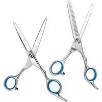 Maycreate Hair Cutting Scissor Professional Stainless Steel Hair Cutting Thinning Scissors Hairdressing Styling Set For Barber Or Beauty Saloon Home