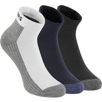 Skechers Cotton 3Pk Mens Half Terry Ankle Length Socks-S20072Id-Wbkb, Assorted