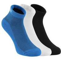 Skechers Cotton 3Pk Mens Half Terry Ankle Length Socks-S20075Id-Wbkb, Assorted