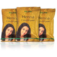 Ozone Henna Hair Conditioner |Men & Women | Ideal For Strong And Damaged Hair ,Shine & Nourish | Enriched With Bhringraj, Amla & Reetha | Paraben, Chemical & Sulphate Free - 100 G (Pack Of 3)