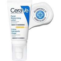 Cerave Am Facial Moisturizing Lotion For Normal To Dry Skin (52Ml) - Broad Spectrum Spf 30 Sunscreen | Non-Comedogenic, Paraben-Free And Fragrance-Free Lotion