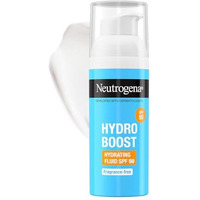 Neutrogena Hydro Boost Face Sunscreen Spf50+ Pa++++ | Hyaluronic Acid & Niacinamide | Uva, Uvb And Long Uva Protection | Oily & Sensitive Skin | Non Greasy & No White Cast | Hydrating Fluid | 50Ml