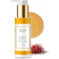 Ras Luxury Oils Radiance Face Wash; Enriched With Saffron, Rose & Orange Peel, Makes Skin Radiant & Supple, 3D Hydration Concept Circulates Moisture In All Skin Layers; 100Ml