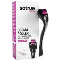 Sotrue Derma Roller For Hair Growth 0.5 Mm With 540 Stainless Steel Needles | Repairs Damaged Hair, Activates Hair Follicles | Reduces Acne Scars | Safe & Effective To Use