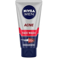 Nivea Men Acne Control Face Wash 50 G | With Magnolia Bark Extracts For 12 Hr Oil Control In Summer | Fights Dirt And Oil | For Oily Skin