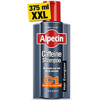 Alpecin C1 Caffeine Anti Hair Fall Shampoo 375Ml - Natural Growth And Strengthening Formula, Reduces Loss, Energizer Strong Vitalizer