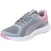 Puma Women's Trackracer 2.0 Wn's Idp Quarry-Glowing Pink Running Shoe-6 Kids Uk (37301304)