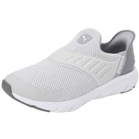 Puma Unisex-Adult Softride Flex Ease In Wd Glacial Gray-Cast Iron-Gray Fog Running Shoe - 8 Uk (30990202)