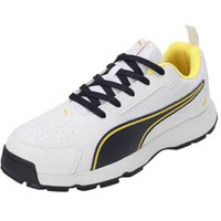Puma High Run Performance Men's Cricket Shoes | Batting & All-Rounder | Stability | Traction | Ankle Support | Durable |Breathable | Rubber Outsole For Grip Support | Turf And Natural Ground | Synthetic