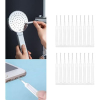 Cofiex Multifunctional Shower Nozzle Cleaning Brush - Mini Gap Cleaner Tool For Shower Heads, Cell Phones, Headphone Sockets, And Small Holes - Anti-Showerhead Cleaning Brushes For Bathroom