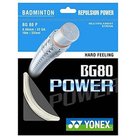 Yonex Bg 80 Power Badminton String (White)
