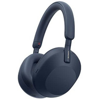 Sony Wh-1000Xm5 Best Active Noise Cancelling Wireless Bluetooth Over Ear Headphones With Mic For Clear Calling,Battery Life 30 Hours-Mid Night Blue