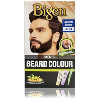 Bigen Men's Beard Color Natural Brown (B104) 20Gm+20Gm=40Gm