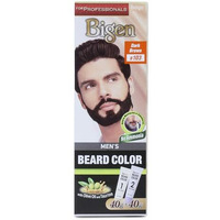 Bigen Professional Beard Colour B103 Dark Brown| Leaves No Stains, 40G+40G