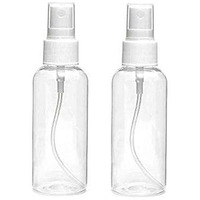 B-Bucket Etsap 100Ml Empty Refillable Fine Mist Sprayer Atomizer Spray Bottle With Ultra-Fine Mist Pump And Cap, For Home/Travel/Beauty/Makeup/Sanitizer-100Ml,Transparent (Pack Of 2)