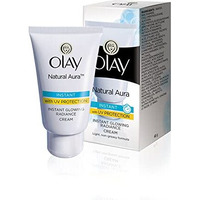 Olay Natural Aura| Vitamin B3, Pro B5, E With Uv Protection| 40 Gm