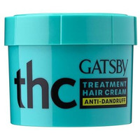 Gatsby Treatment Hair Cream For Normal Hair- Anti Dandruff, Contains Conditioning Agents, Vitamin E & Pro Vitamin B5, Non Sticky, Non Greasy, Fresh Spicy Citrus Fragrance, 250 Gm