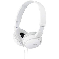 Sony Mdr-Zx110A On-Ear Stereo Headphones (White), Without Mic