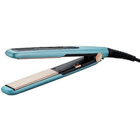 Morphy Richards Hs1000 Hair Straightener For Women| Large Ceramic Heating Plate| Temperature Upto 210C|Quick Heating In 60-Sec|Easy Plate Lock|2Yr Warranty|Aqua Blue & Black|Gift For Her