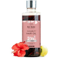 Nat Habit Hibiscus Amla Winter Hair Oil For Men & Women, Helps In Hair Growth & Thickness, For All Hair Types, No Paraffin, Mineral Oil, Preservatives & Chemicals, 100Ml