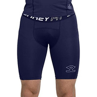 Shrey Unisex Apparels Compression Short Tights (Medium, Navy)