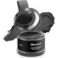 Natural Hairline Powder, Hair Shading Sponge Pen, Hairline Shadow Powder Stick, Quick Root Touch-Up Eyebrow Stamp Root Cover Up Eyebrow Stamp Root Cover Up Eyebrow Stamp Root Cover Up Root Touchup Hairline (Powerfull Model) (Black)