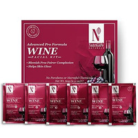 Nutriglow Natural's Advanced Pro Formula Wine Facial Cleanup Kit With Goodness Of Red Grape Extracts, Blemish Free, All Type Of Skin Solution For Men & Women, 60 Gm