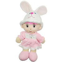 Ngel Soft Fabric Stuff Doll Toy With Attractive Eyes And Cute Hat Soft Toy/Soft Doll With Cute Animal Cap Toy