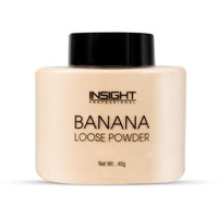 Insight Banana Loose Powder |Make Up Setting Powder |Provides Long-Lasting Coverage |Reduces Shine|Loose Powder(Banana Powder)
