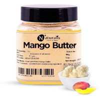 Naturalis Mango Butter (200Gm)| 100% Raw, Unprocessed And Unrefined Body Butter | Ingredient For Lip Balm/Lip Cream/Moisturization & Nourishment Of Body And Skin Formulation