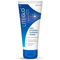 Lite Glo Face Wash For Combination Skin - Contains Vitamin C, Glycolic Acid And Mandelic Acid, Helps With Optimal Exfoliation, Prevents Dryness Of Skin, Gives Gentle Cleanse