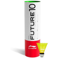 Li-Ning Future 10 Nylon Shuttlecock (Yellow, Pack Of 6)