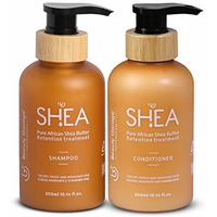 Beauty Garage Shea Retention Treatment Combo (Shampoo + Conditioner) 300Ml Each