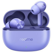 Realme Buds T200 Lite Bluetooth In Ear Earbuds,4 Mic, Ai Enc For Calls,48 Hours Total Playback With Fast Charging And Ultra Low Latency Gaming Tws,Google Fast Pair,With Mic (Aurora Purple)