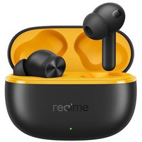 Realme Buds T200 Lite Bluetooth In Ear Earbuds,4 Mic, Ai Enc For Calls,48 Hours Total Playback With Fast Charging And Low Latency Gaming Tws,Google Fast Pair, With Mic (Volt Black)