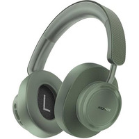 Promate Takt On-Ear Wireless, 12-Hour Playtime, Superior Voice Clarity, Wired And Wireless Modes, Cushioned Earpads, Adjustable Headband, Fabric And Leather Design, Green