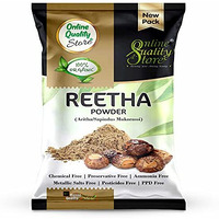 Online Quality Store Reetha Powder-100G |Organic Reetha Powder For Hair Growth|Aritha|Reetha|Ritha|Soapnuts (Sapindus Mukorossi) Powder For Silky & Smooth Hairs|Ritha Powder For Hair (Soap Nut)