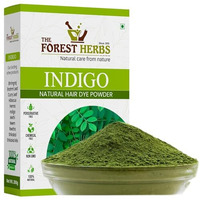 The Forest Herbs Natural Care From Nature Indigo Leaves Powder, 200G (Pack Of 1) Organic For Hair Colour Black (200G (Pack Of 1)