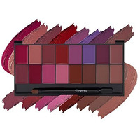 Mars Infinity Lip Palette | Demi Matte | 16 Colors To Infinte Lipstick Colors | Free Spatula Cum Applicator (36.0 Gm) (02-Multicolor)